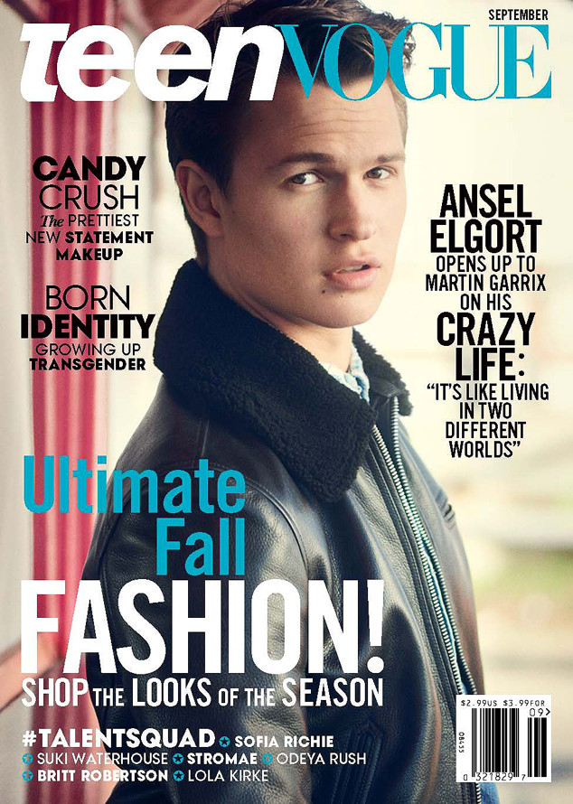 Ansel Elgort, Teen Vogue Ansel Elgort, Teen Vogue